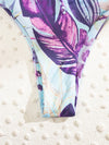 3pack Leaf Print Bikini Swimsuit Cover Up