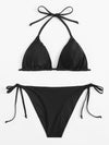 Triangle Tie Side Bikini Swimsuit