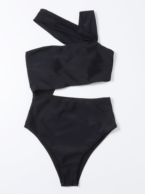 Cut out Waist One Piece Swimsuit