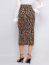 Leopard Pencil Skirt