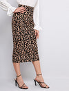 Leopard Pencil Skirt