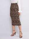 Leopard Pencil Skirt