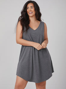  BASICS Plus Solid Tank Dress