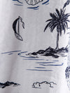 Men Palm Tree And Pineapple Print Shirt