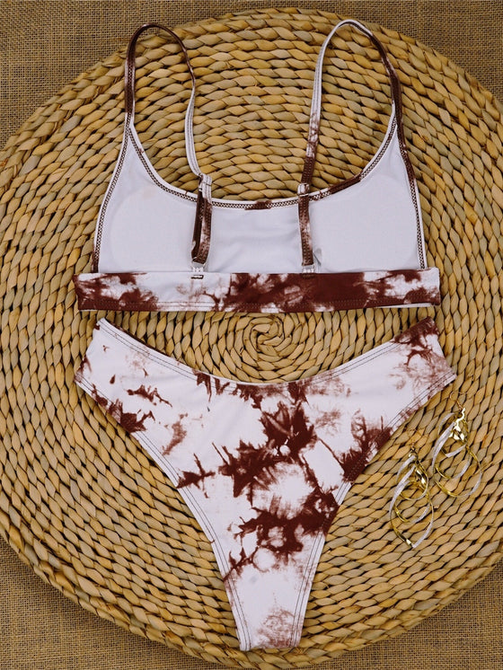 Tie Dye Bikini Swimsuit