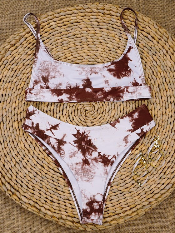 Tie Dye Bikini Swimsuit