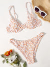 Ditsy Floral Underwire Bikini Swimsuit