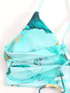 Random Marble V Neck Bikini Top