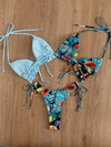 3pack Fruit Tropical Triangle Bikini Swimsuit