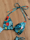 3pack Fruit Tropical Triangle Bikini Swimsuit