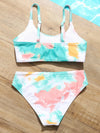 Girls Tie Dye Bikini Swimsuit