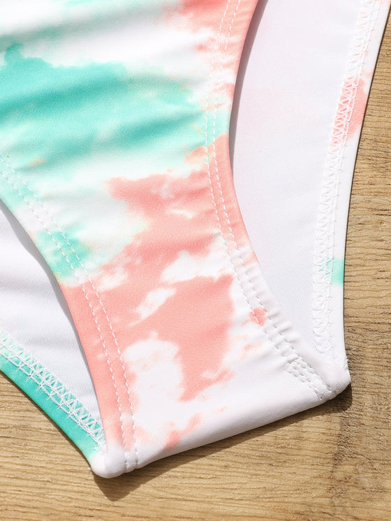 Girls Tie Dye Bikini Swimsuit