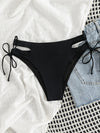 Cut Out Tie Side Bikini Panty