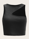 2 Pack Asymmetrical Neck Tank Top