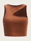 2 Pack Asymmetrical Neck Tank Top