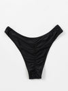 Ruched Back Bikini Panty