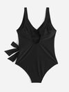 Knot Waist One Piece Swimsuit