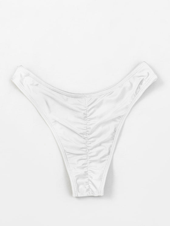 Ruched Back Bikini Panty