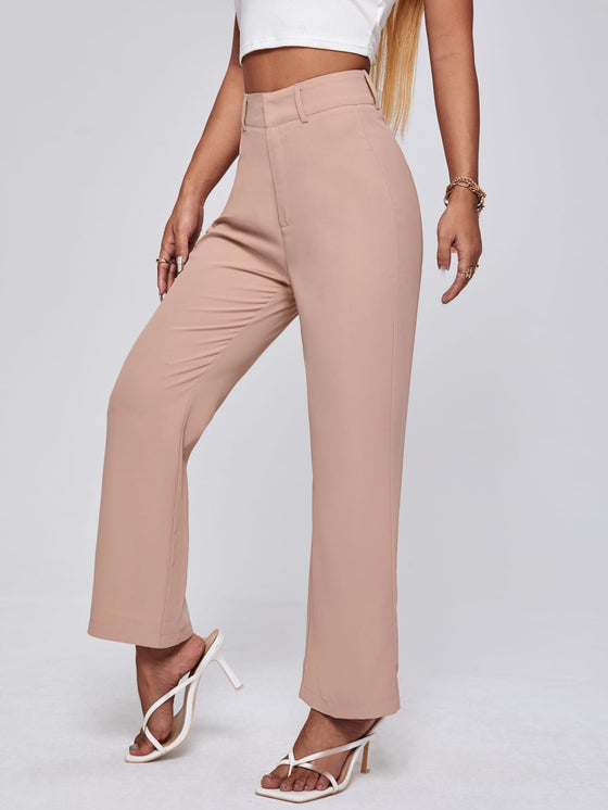 PETITE High Waist Tailored Pants