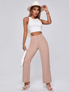 PETITE High Waist Tailored Pants