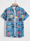 Men Pop Art Print Shirt