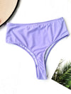 Plain High Waisted Bikini Panty