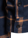 Men Plaid Patched Pocket Shirt