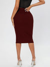 PETITE High Waist Pencil Skirt