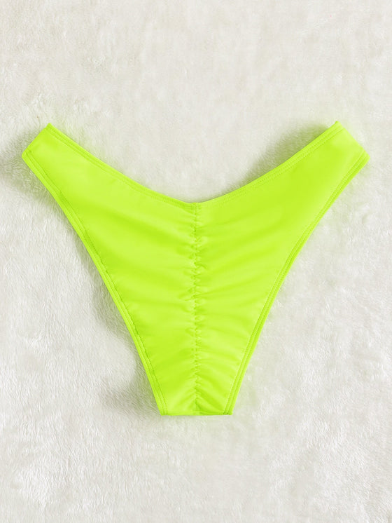 Ruched Back Bikini Panty