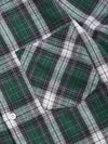 Men Plaid Print Button Through Shirt