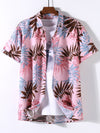 Men Random Tropical Print Shirt Without Tee