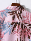 Men Random Tropical Print Shirt Without Tee