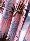 Men Random Tropical Print Shirt Without Tee