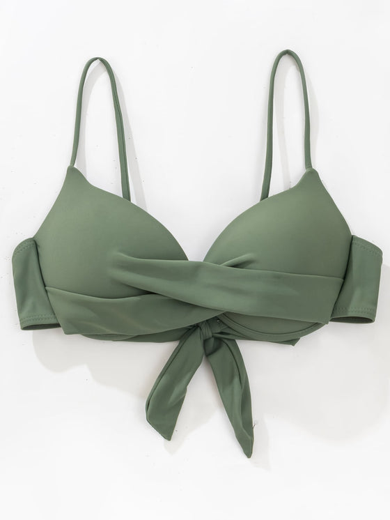 Twist Push Up Bikini Top