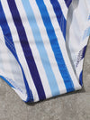 Girls Striped Bikini Swimsuit