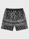 Men Paisley Print Shorts