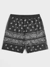 Men Paisley Print Shorts