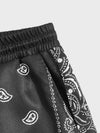 Men Paisley Print Shorts