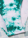 Teen Girls Tie Dye One Piece Swimsuit