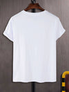 Men Letter Graphic Tee