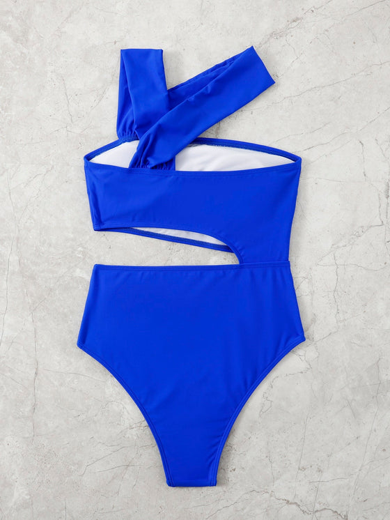 Cut out Waist One Piece Swimsuit