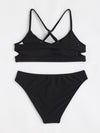 Teen Girls Cut out Bikini Swimsuit