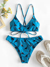 Dinosaur Print Bikini Swimsuit