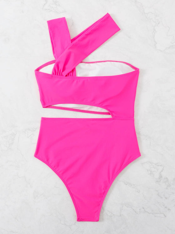 Cut out Waist One Piece Swimsuit