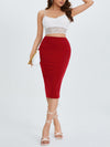 PETITE High Waist Pencil Skirt