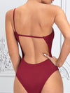 One Shoulder One Piece Swimsuit