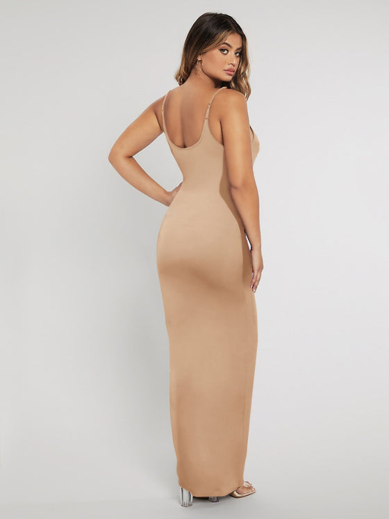 SXY Solid Bodycon Cami Dress