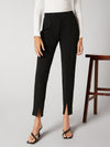 BIZwear Split Hem Cigarette Pants