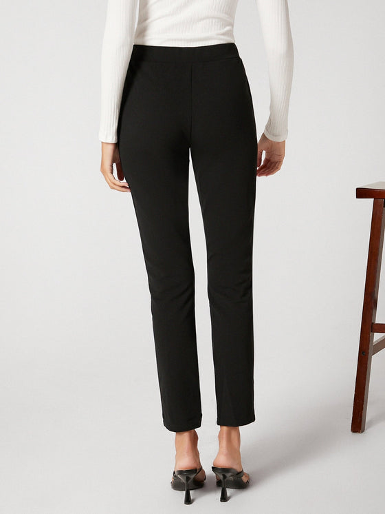 BIZwear Split Hem Cigarette Pants