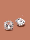 Rhinestone Decor Stud Earrings